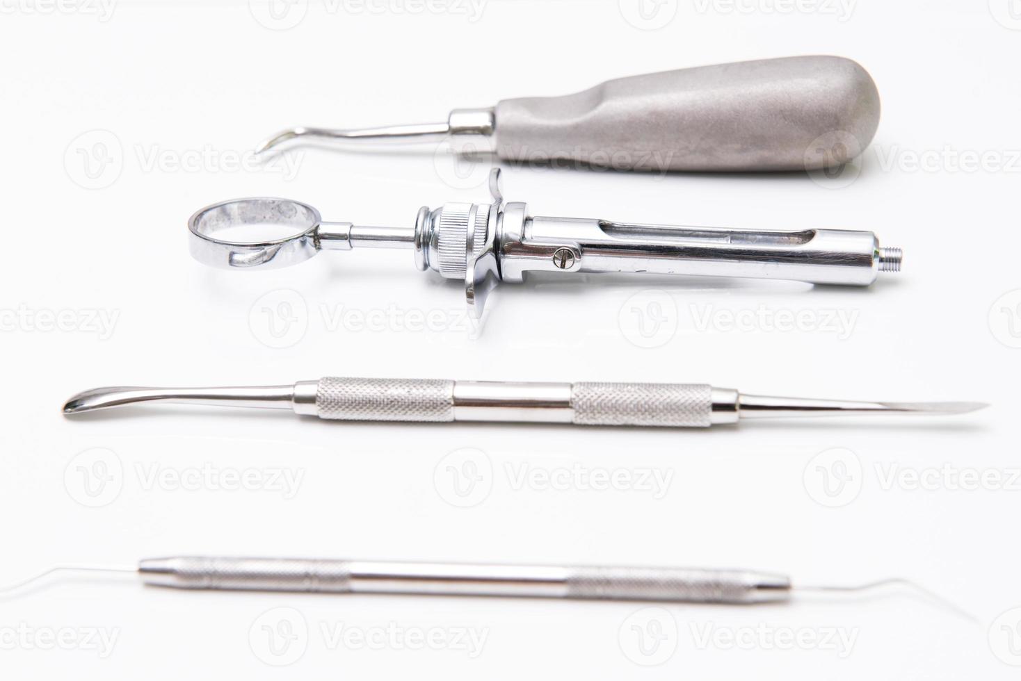 dentaire outils dans dentaire clinique photo