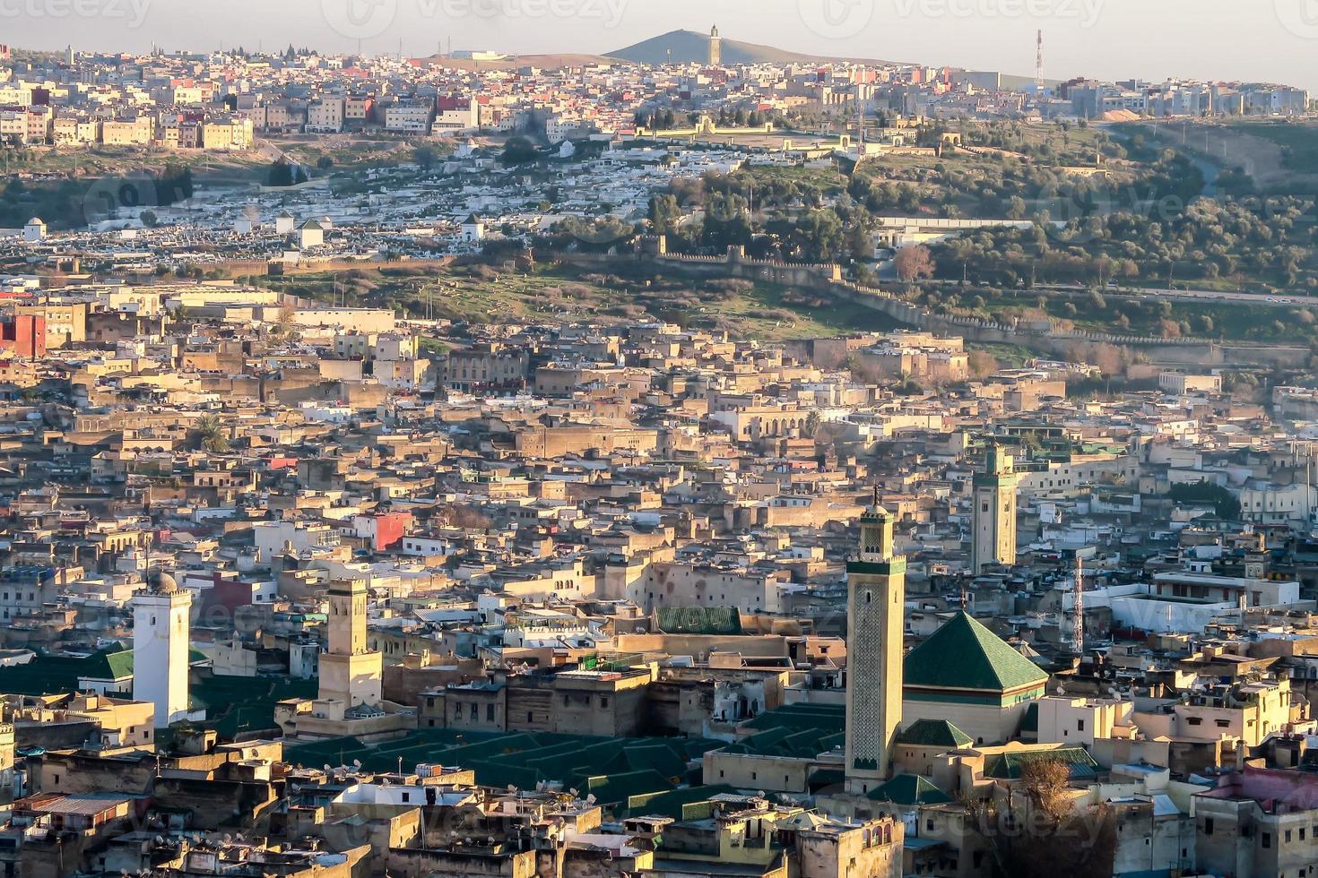 vue de marrakech, maroc photo