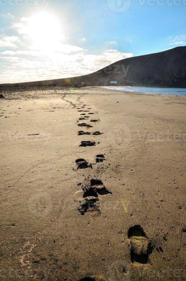 vue sur la plage photo