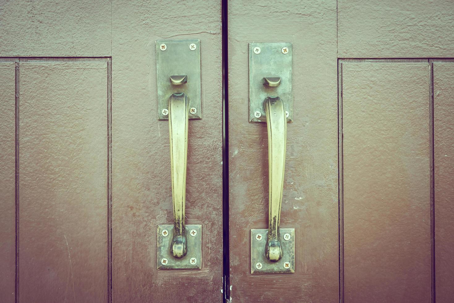 bouton de porte vintage photo