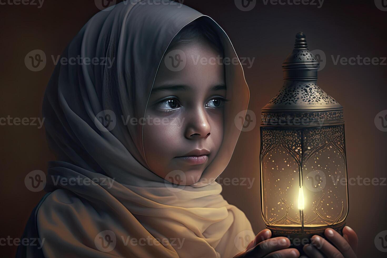 Ramadan fête vacances illustration, génératif ai photo