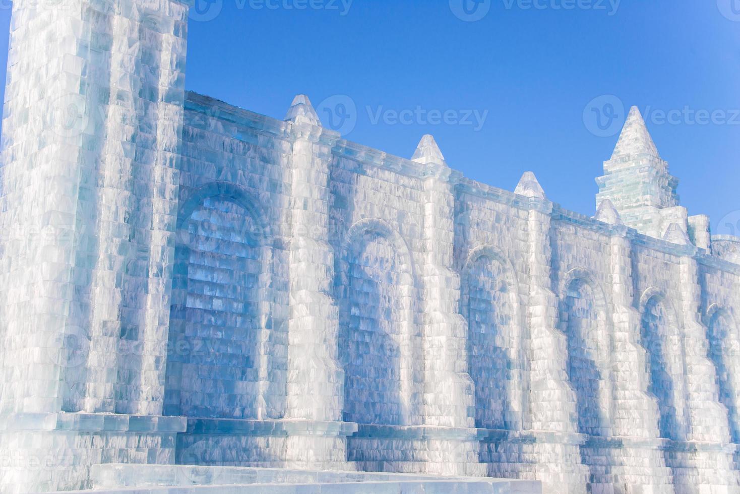 harbin international la glace et neige sculpture Festival est un annuel hiver Festival dans Harbin, Chine. il est le monde le plus grand la glace et neige festival. photo