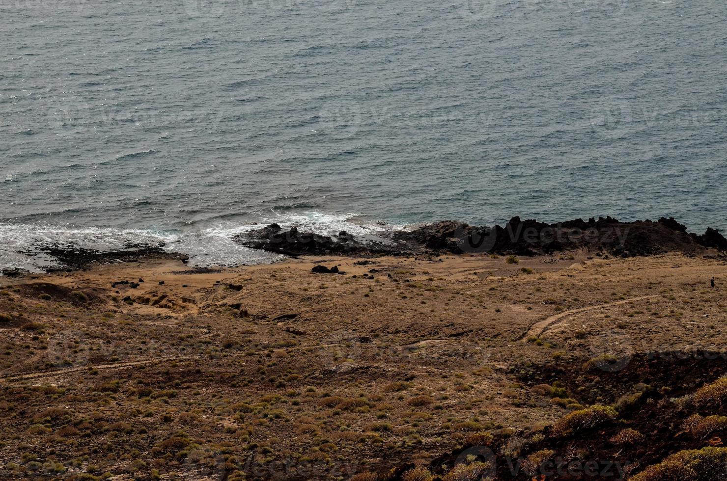 vue panoramique sur l'océan photo