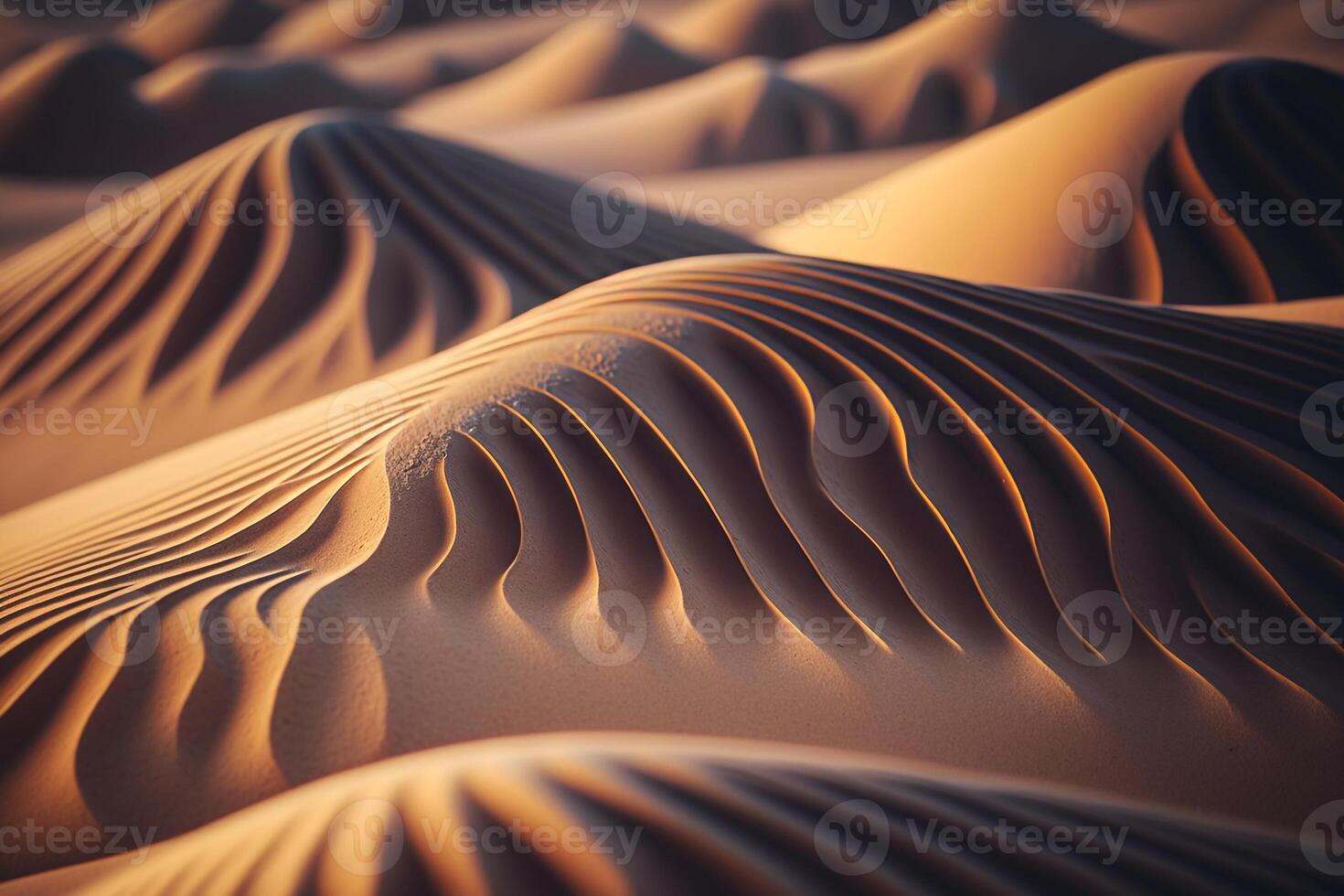 le sable dune texture, désert Contexte génératif ai photo