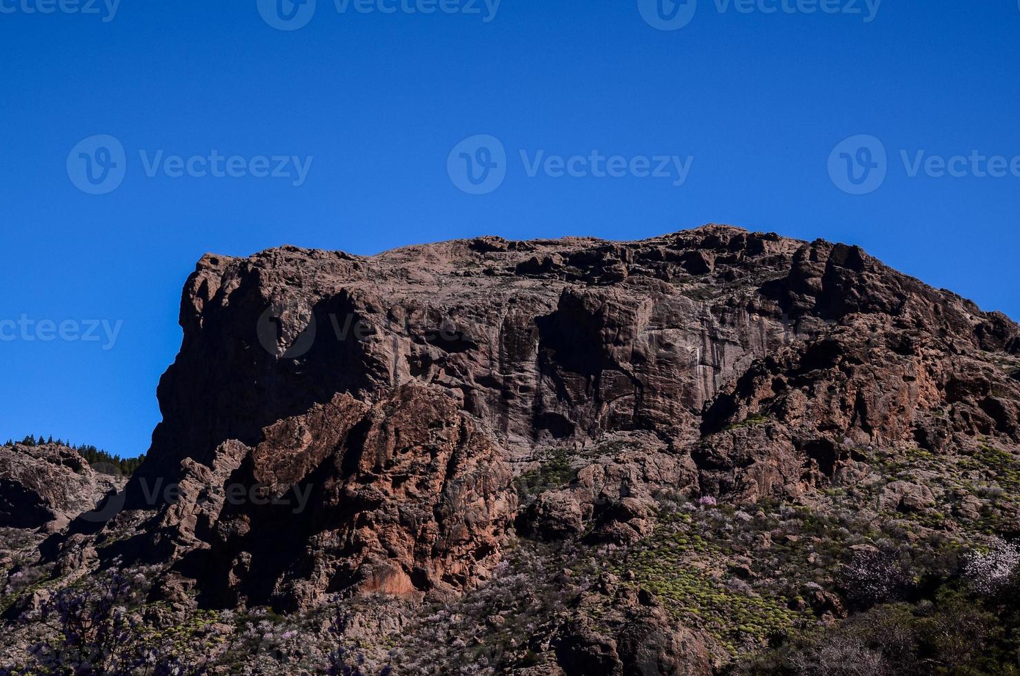 vue panoramique sur la montagne photo