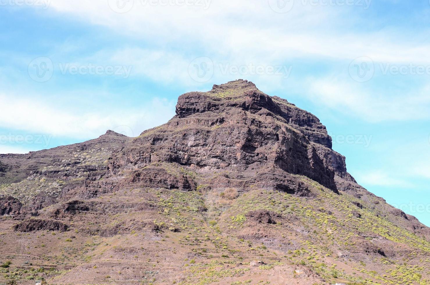 scénique vue de le montagnes photo