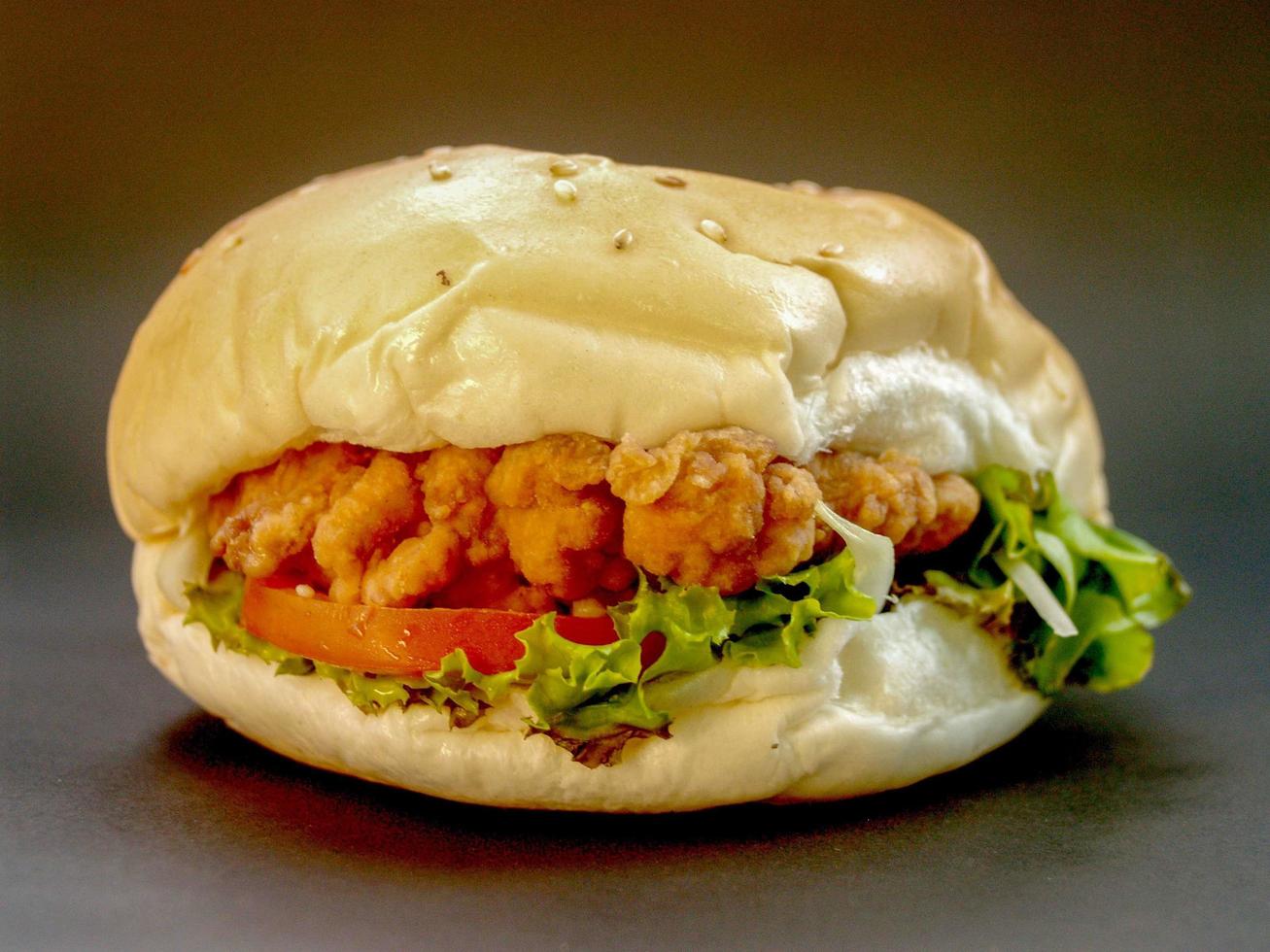 image de nourriture de hamburger photo