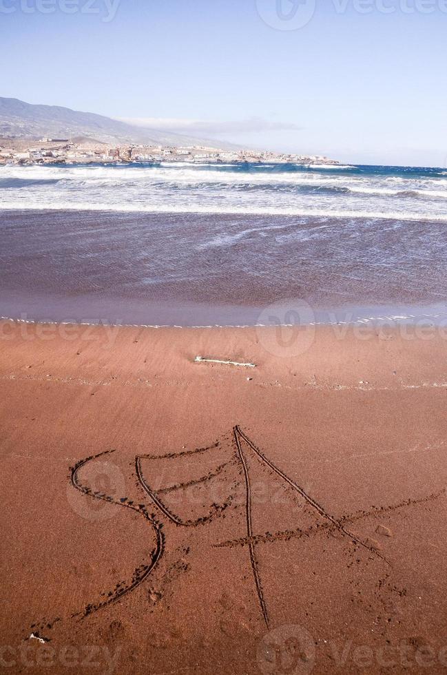 magnifique plage sur Tenerife photo