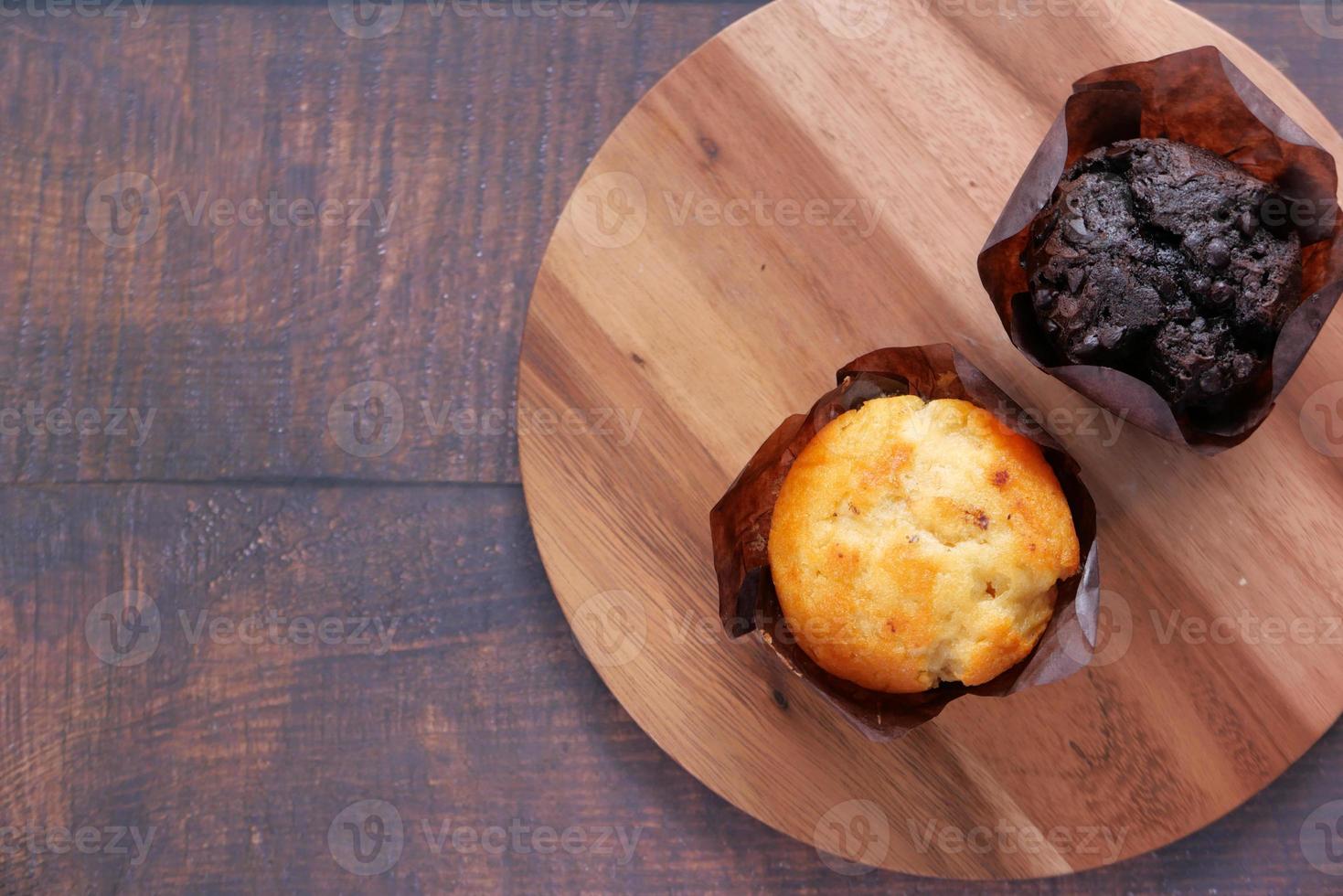 muffins sur table photo