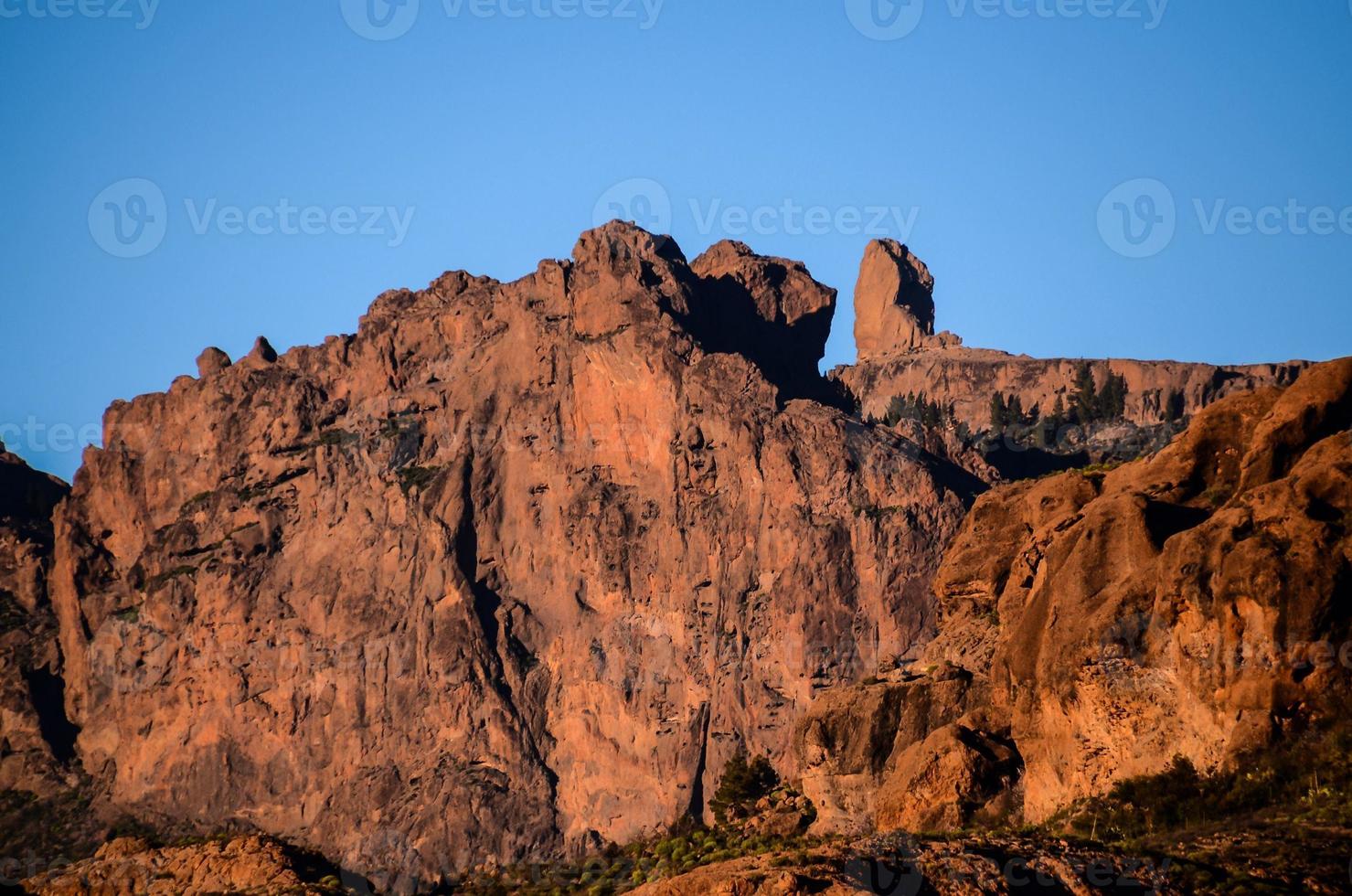 vue panoramique sur la montagne photo