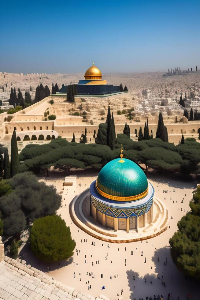 photo le magnifique Suleymaniye camii Istanbul génératif ai