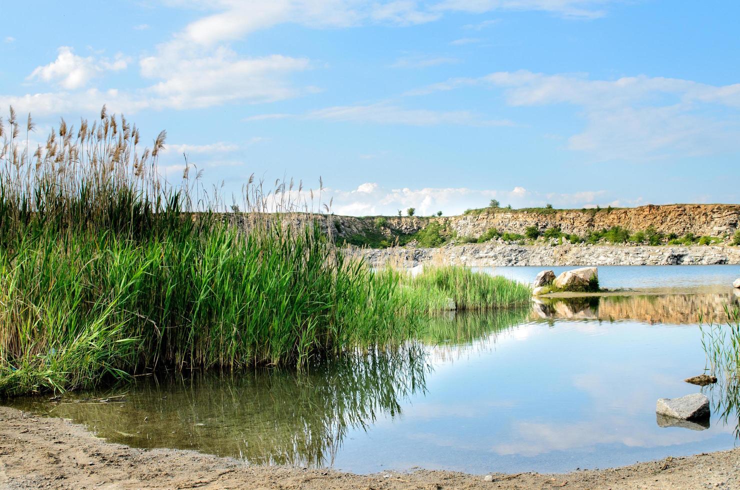 canal de granit industriel inondé photo