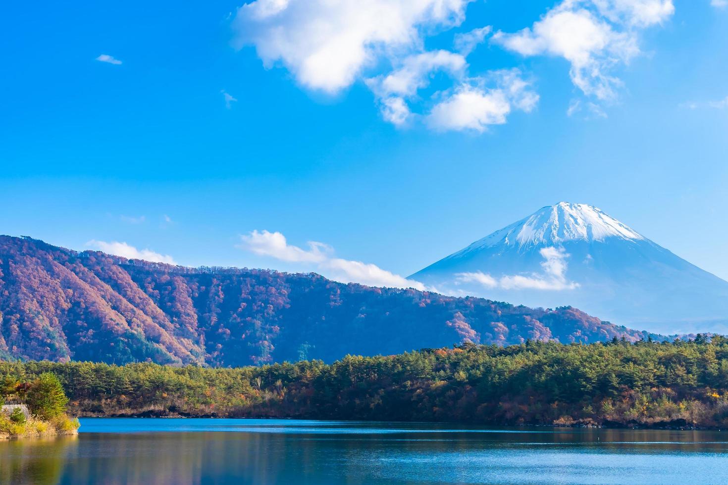 beau paysage à mt. Fuji, Japon photo