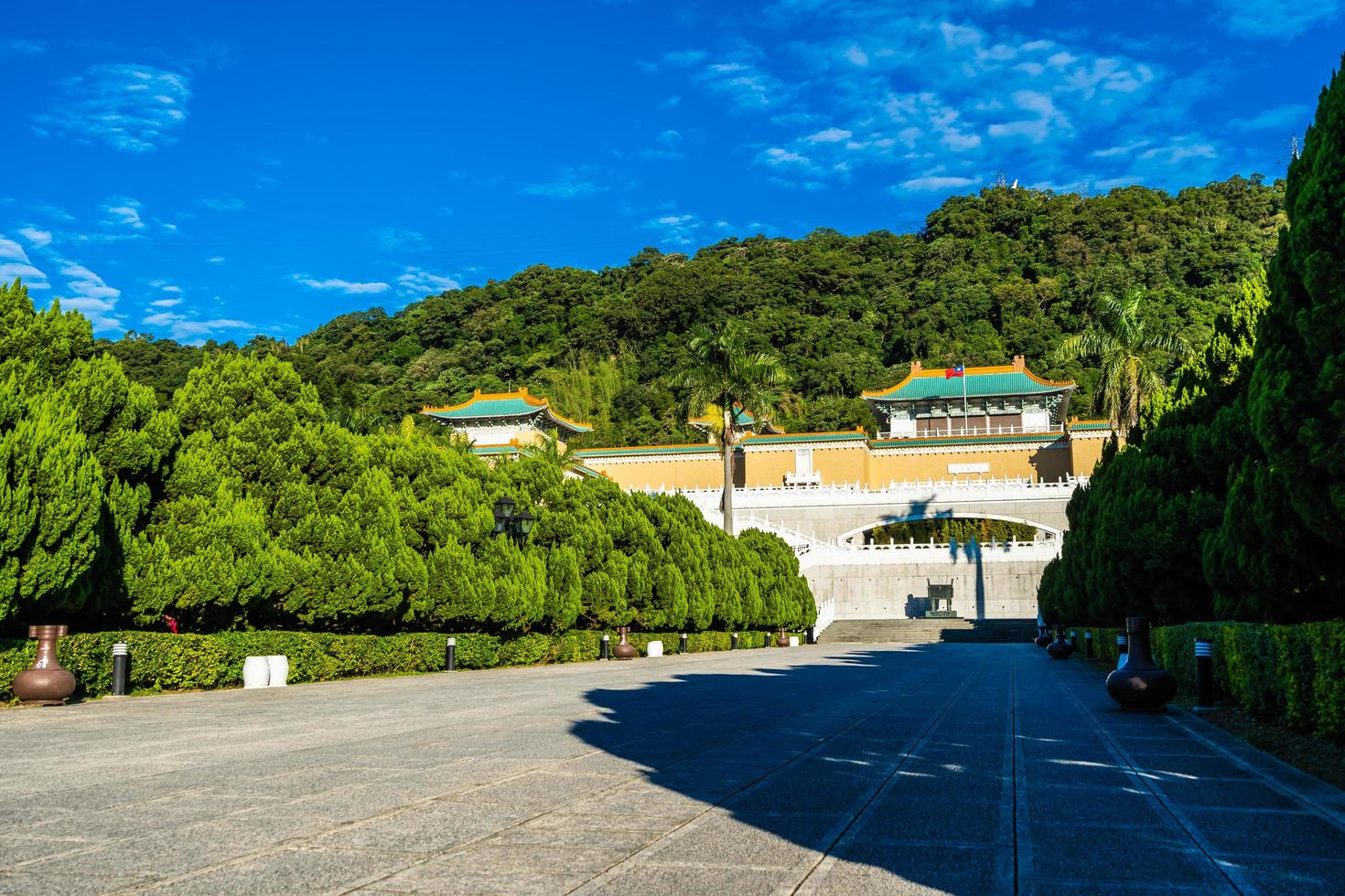 Musée du palais national de Taipei à Taiwan photo