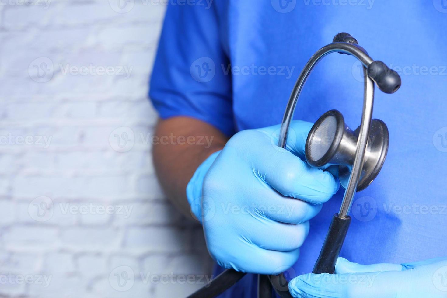 docteur, tenue, stéthoscope photo