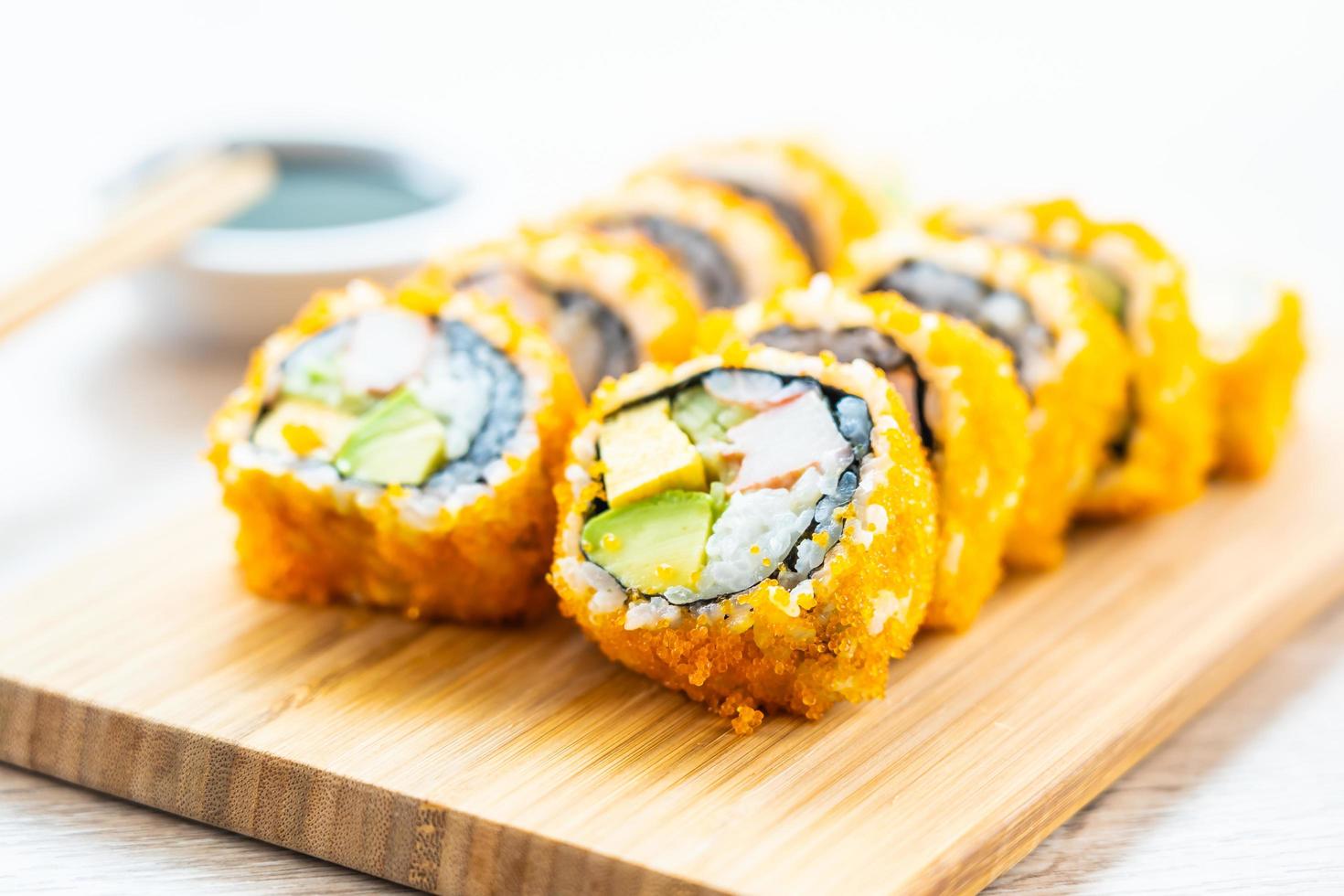 California maki rolls sushi photo