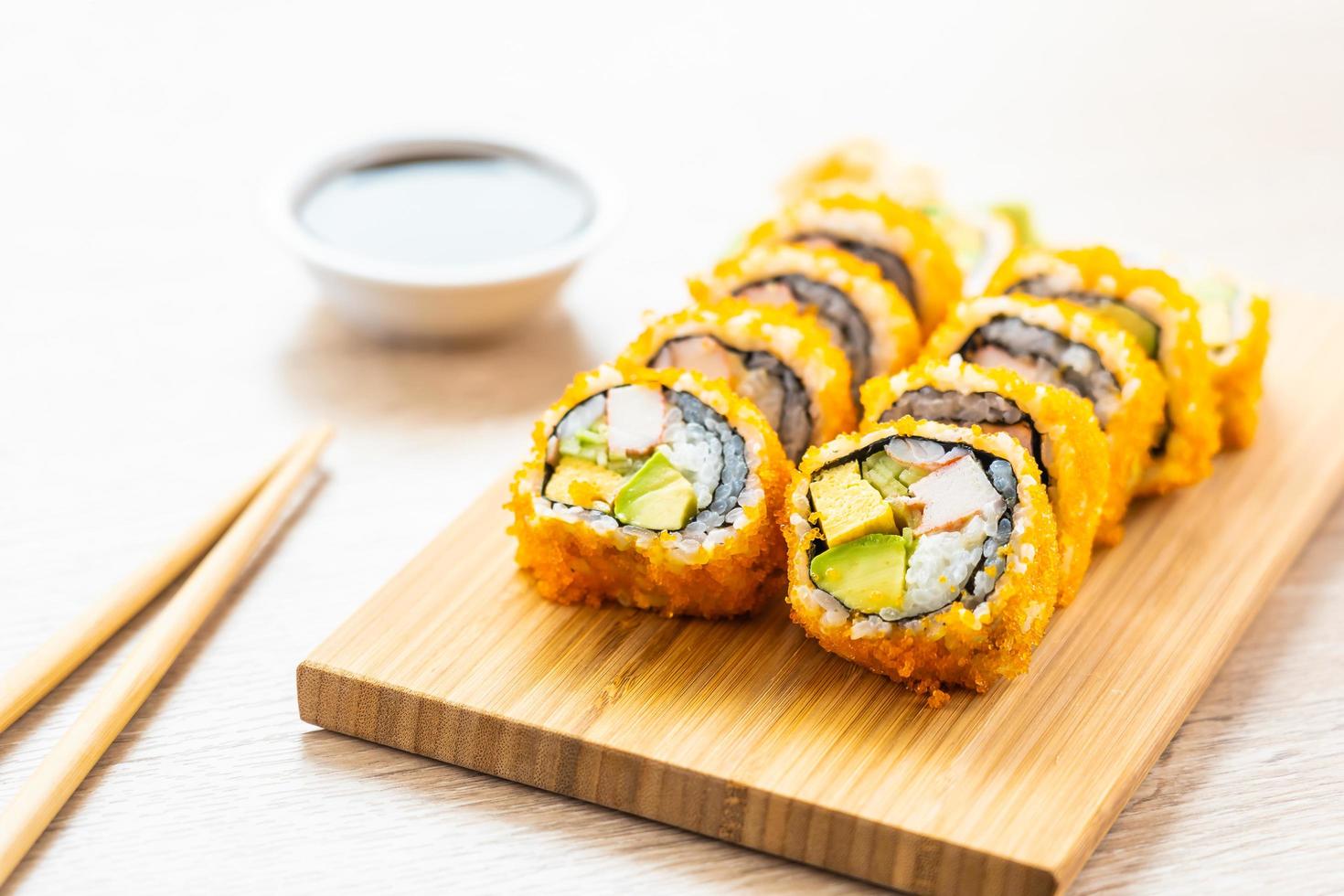 California maki rolls sushi photo