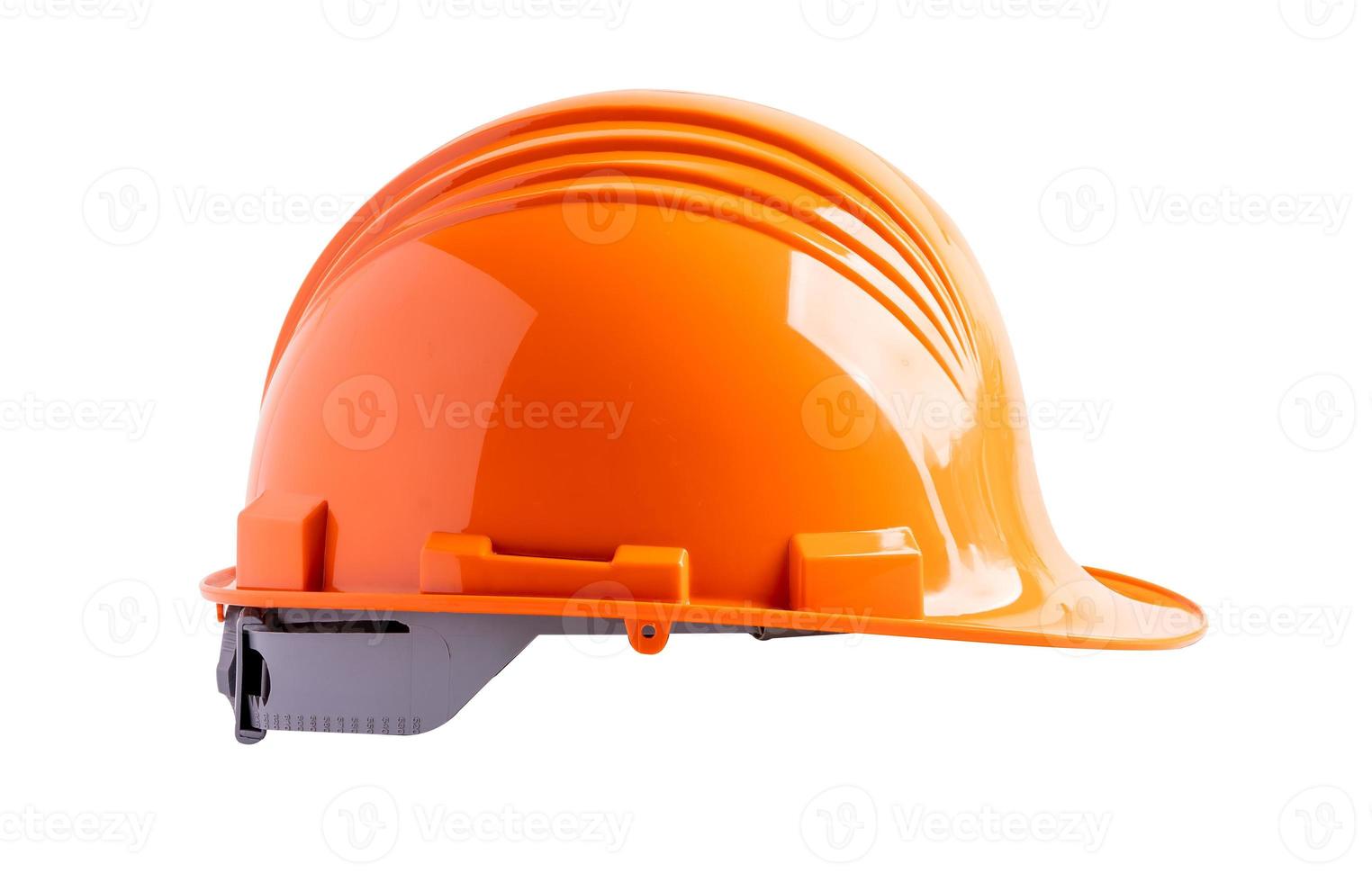 casque de chantier de couleur jaune. jeune homme travaillant en uniforme à  la construction pendant la journée 15458667 Photo de stock chez Vecteezy