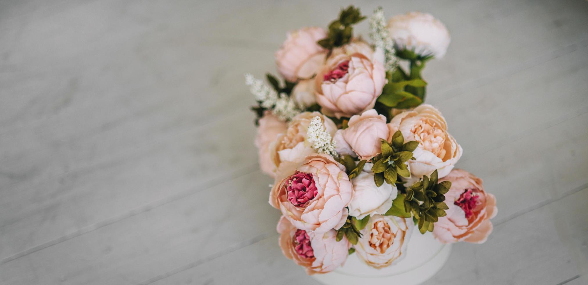 bouquet avec espace copie photo