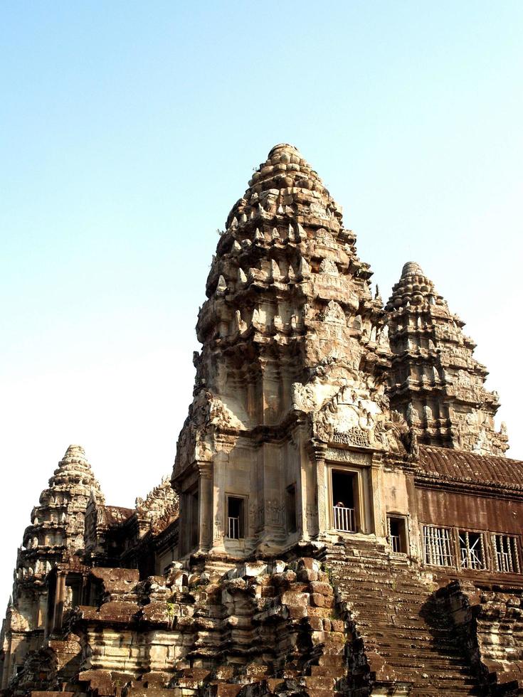 Cambodge 2010- temple de pierre d'Angkor Wat photo