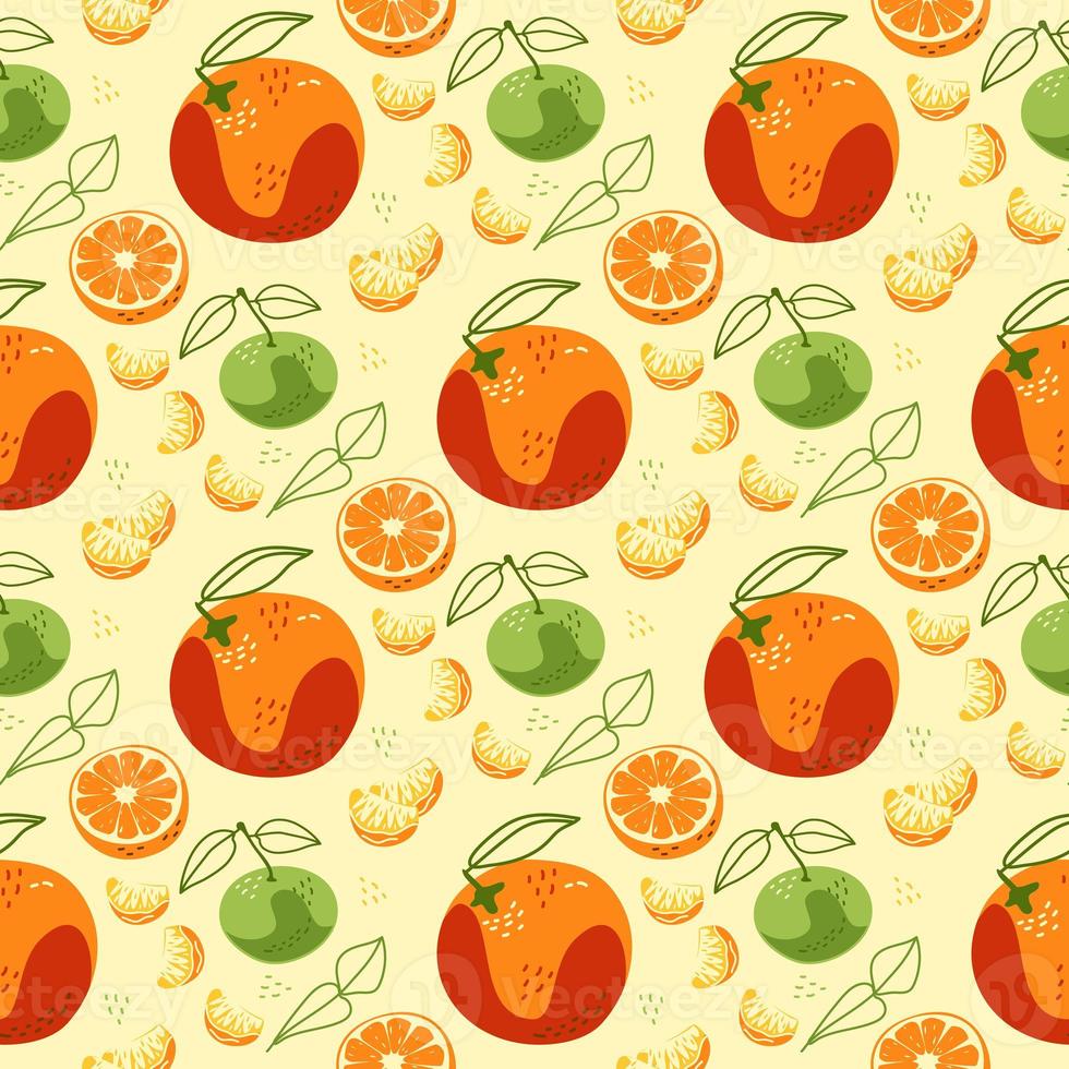 juteux modèle de des oranges et mandarines photo