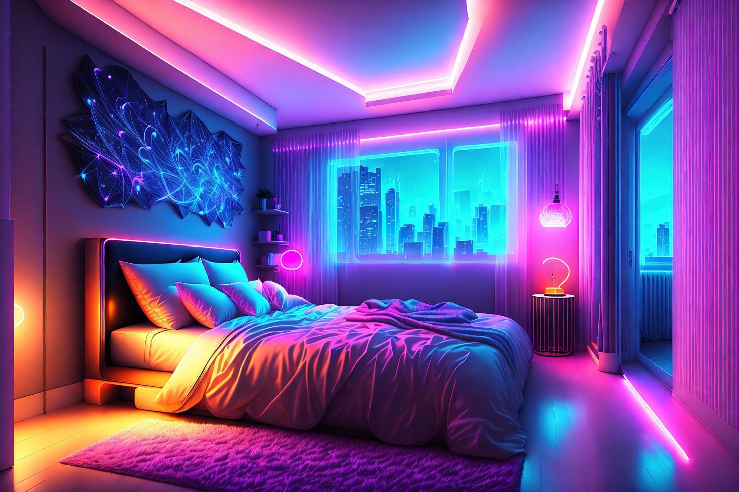 9 idées de Lumieres chambre Led  chambre néon, lumieres chambre, idée déco  chambre