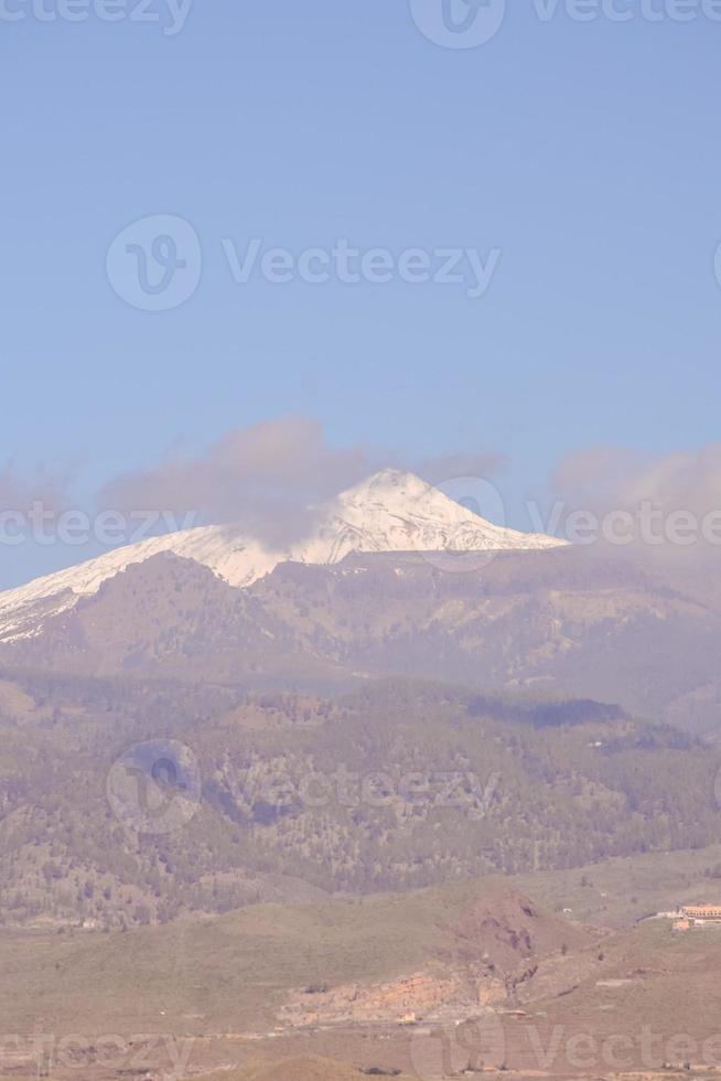 vue panoramique sur la montagne photo