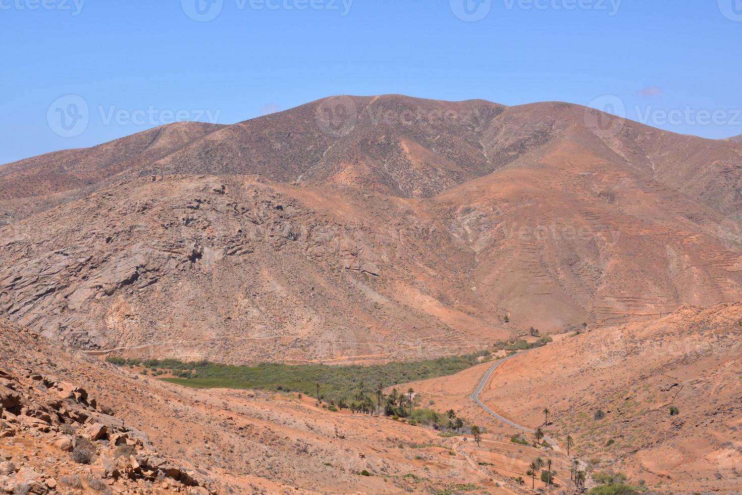 vue panoramique sur la montagne photo