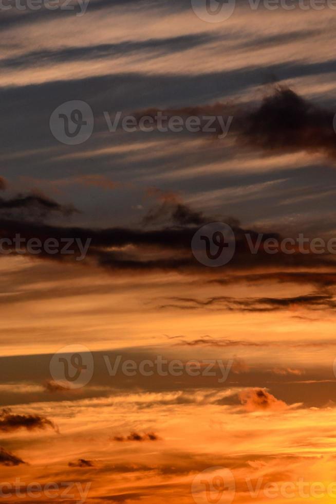 une magnifique le coucher du soleil vue photo