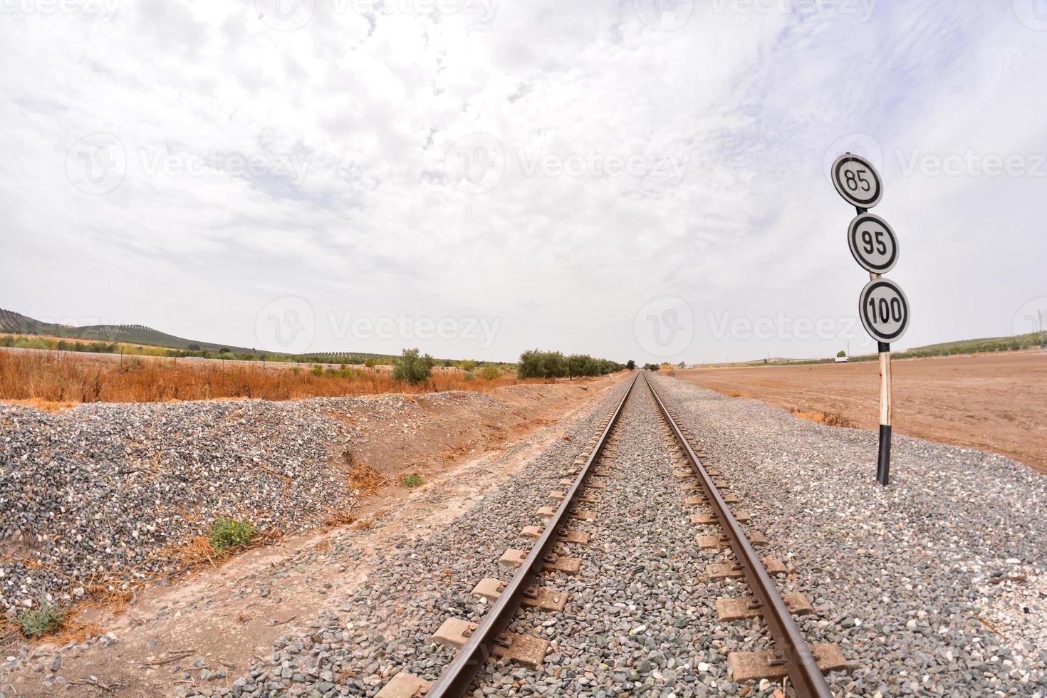 scénique chemin de fer vue photo