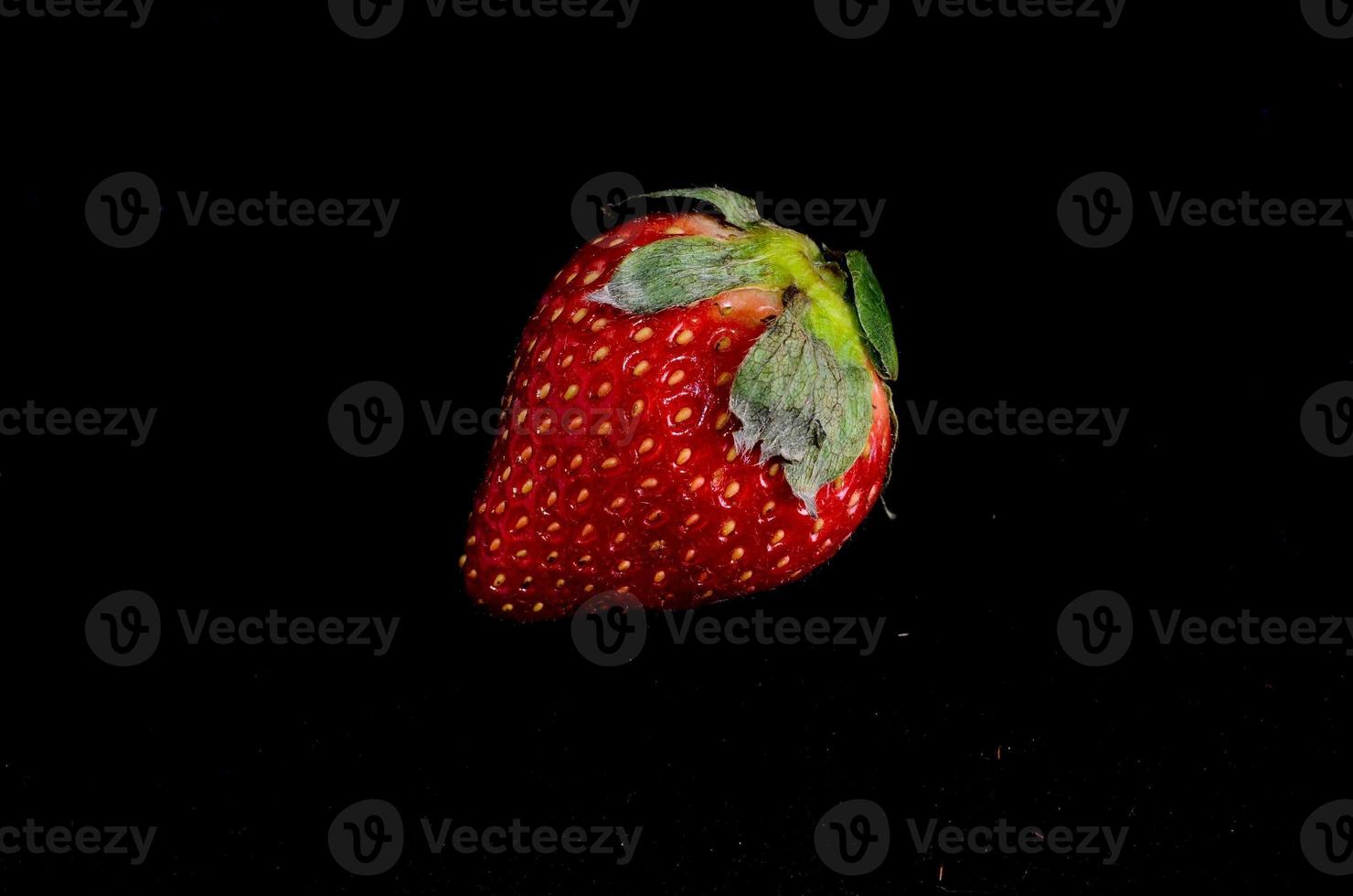 Contexte avec une fraise photo