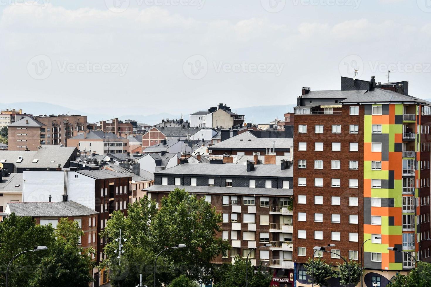 bâtiments de la ville photo