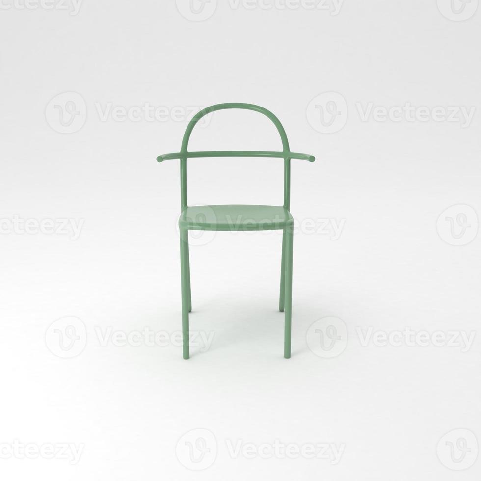 fauteuil 3d rendre réaliste meubles de face vue photo
