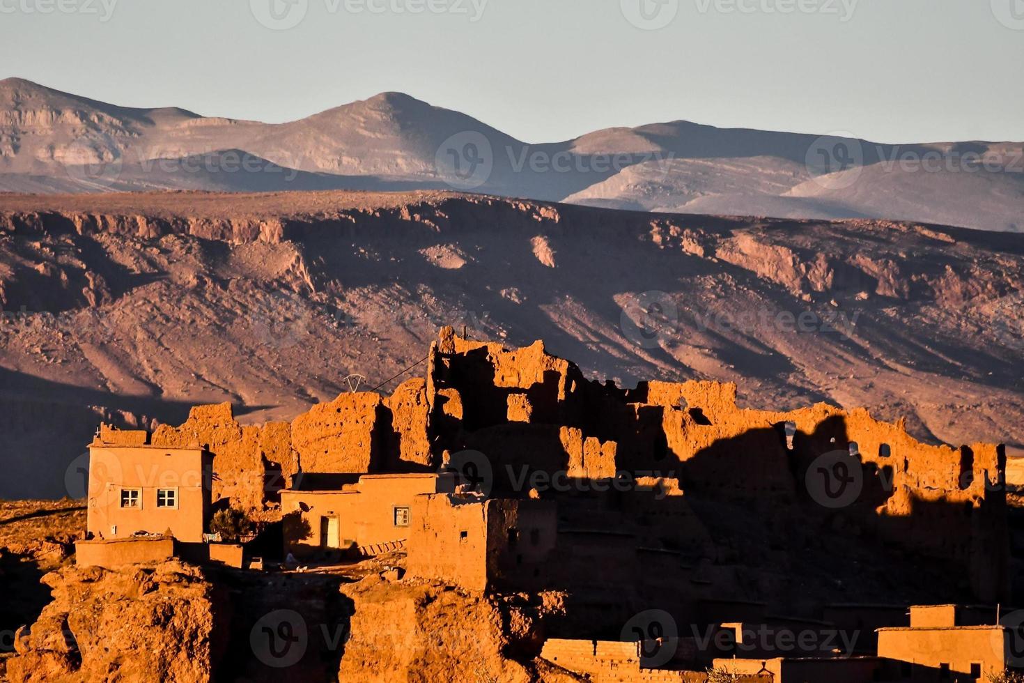 paysage de montagne pittoresque photo