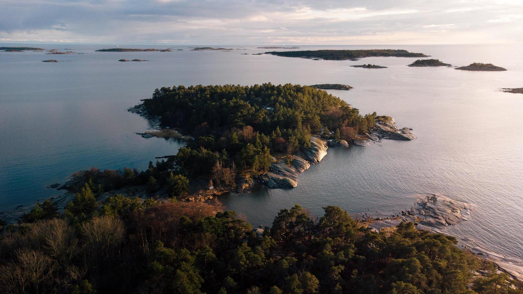 une vue côtière photo