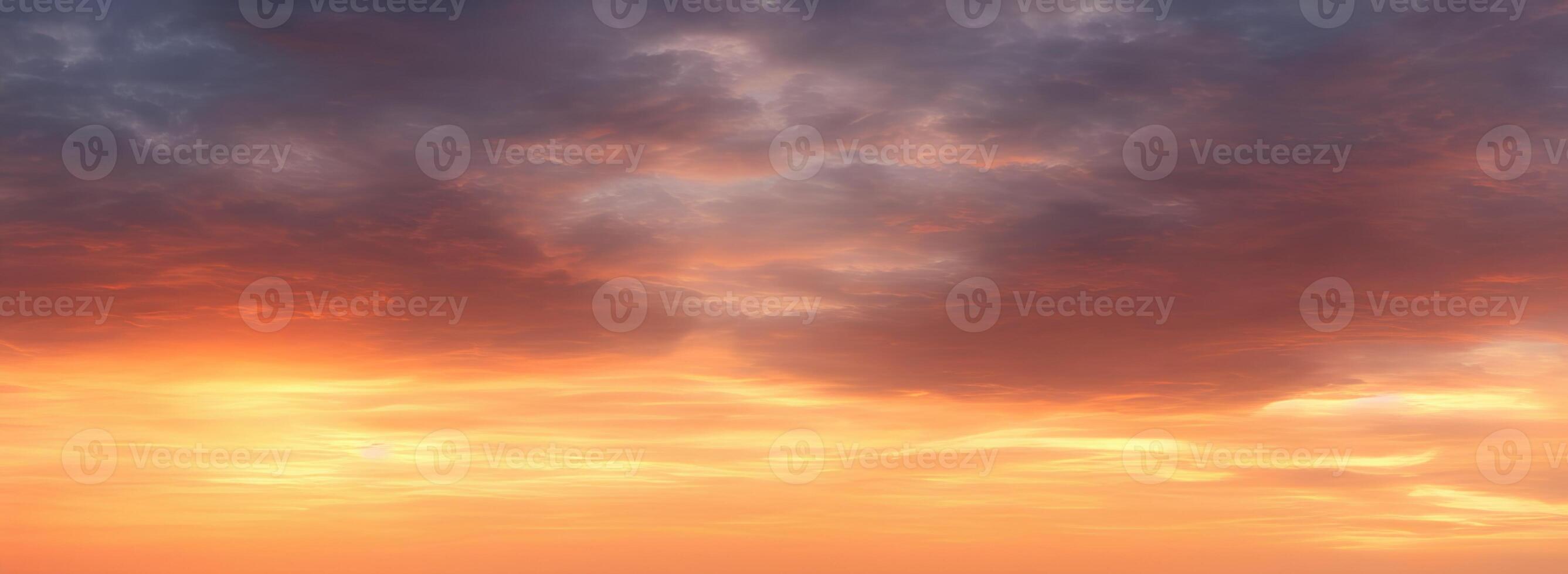 une intemporel merveille, le enchantement de le le coucher du soleil ciel, ciel remplacement - génératif ai La technologie photo