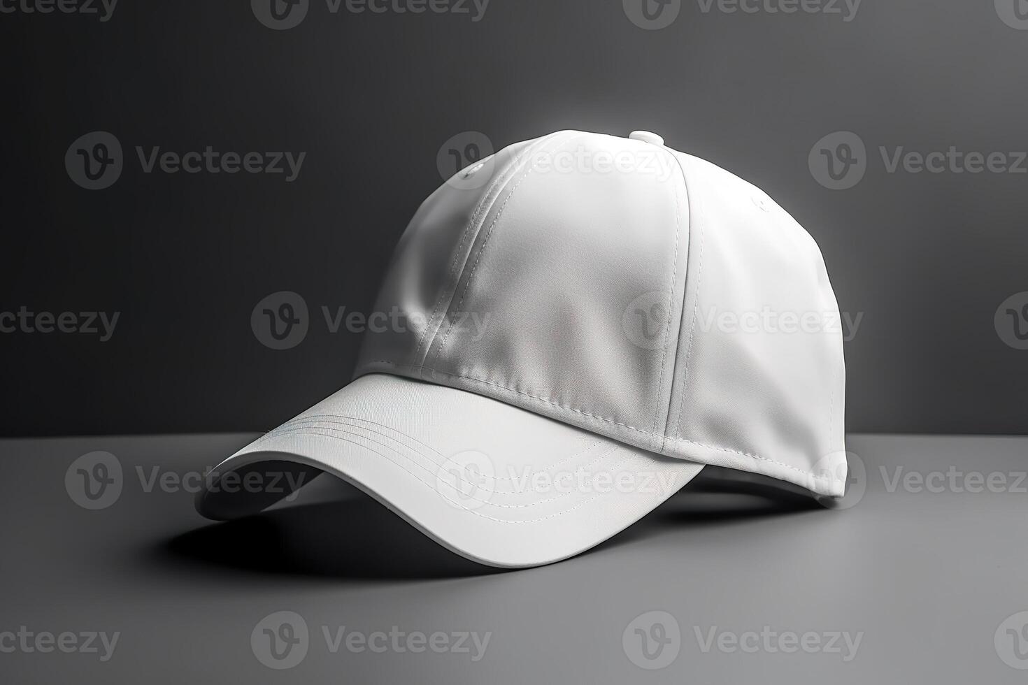 Vide blanc chapeau pour maquette illustration avec génératif ai photo