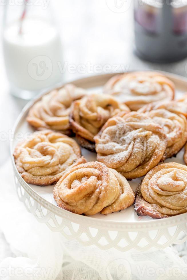 Pâtisserie avec cannelle photo