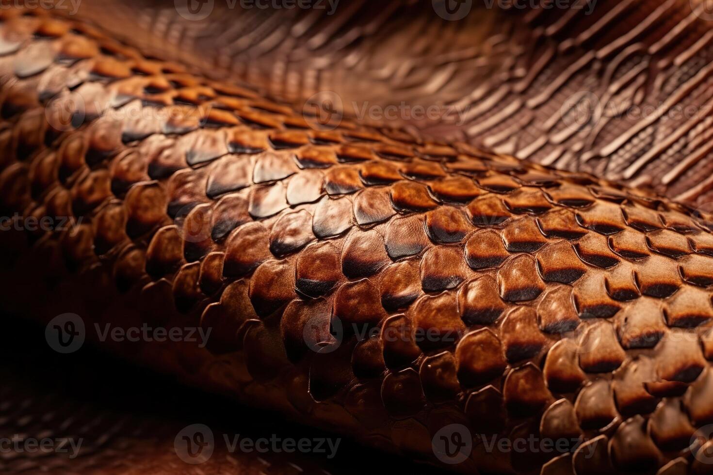 serpent cuir animal peau texture Contexte illustration avec génératif ai photo