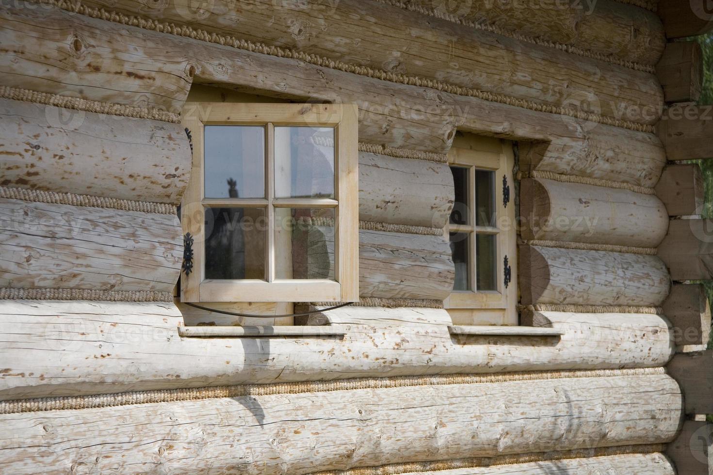 maison rétro en bois photo