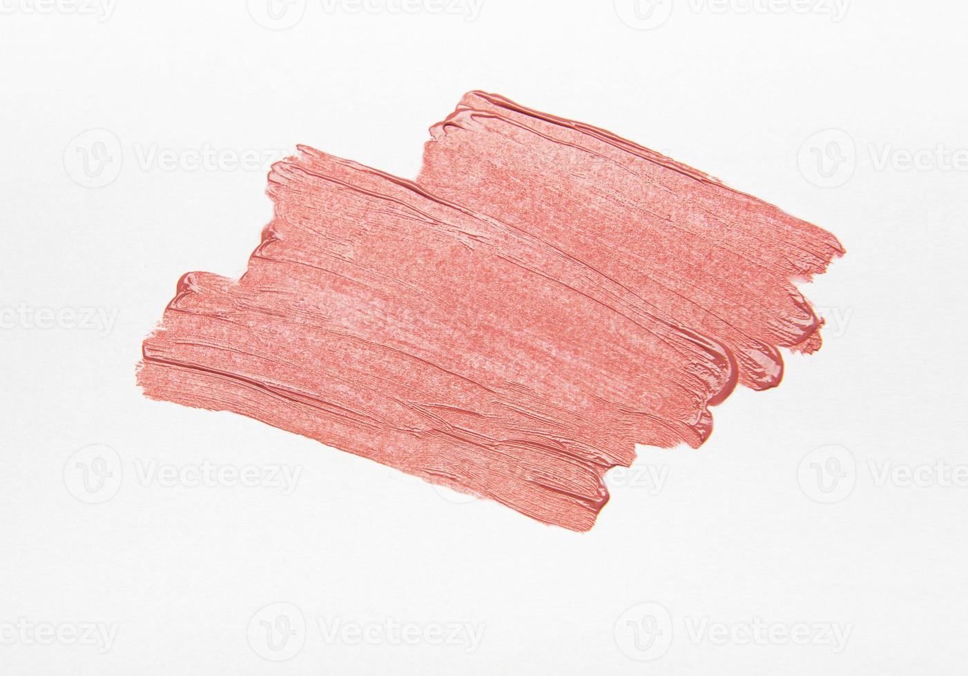 échantillon de rouge à lèvres rose photo