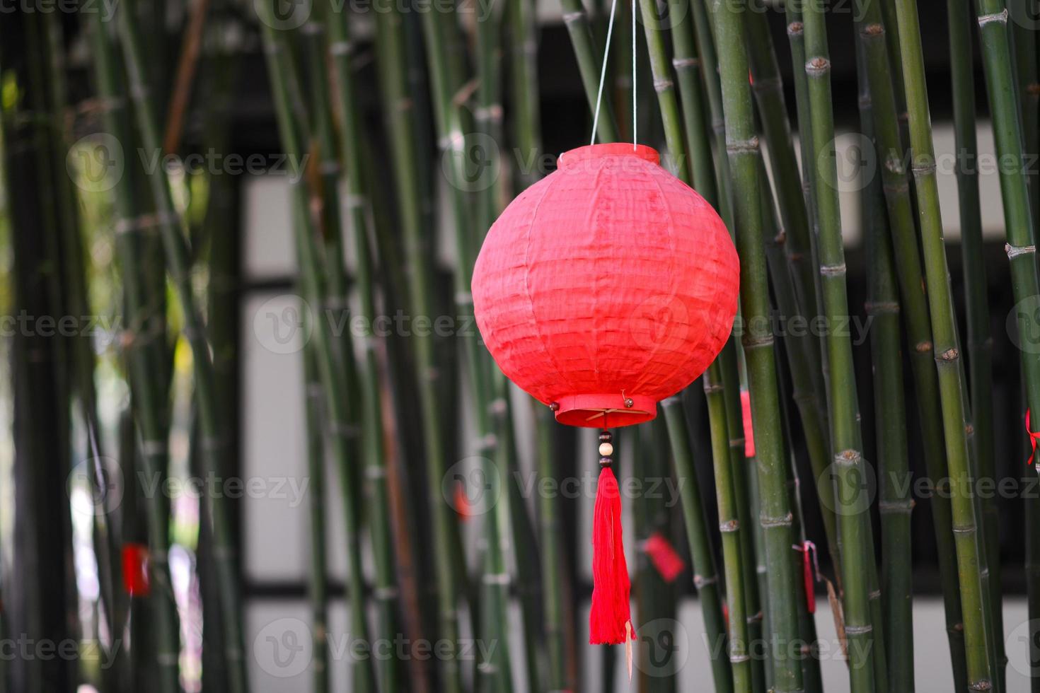 chinois lampe dans chinois Nouveau année photo