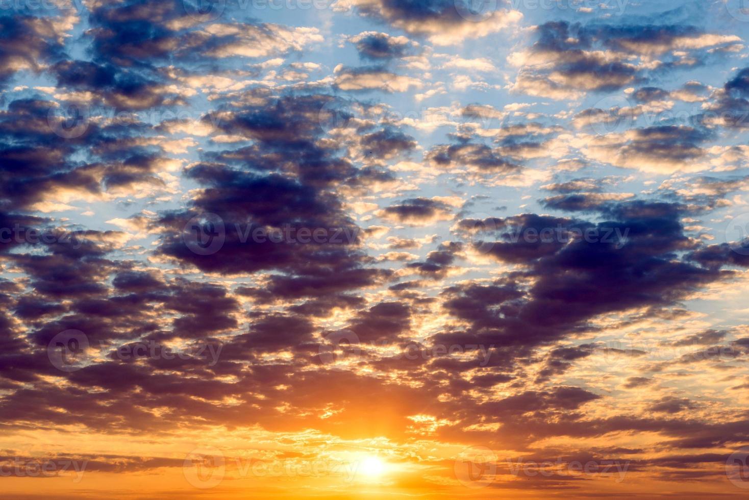 soleil et nuages photo