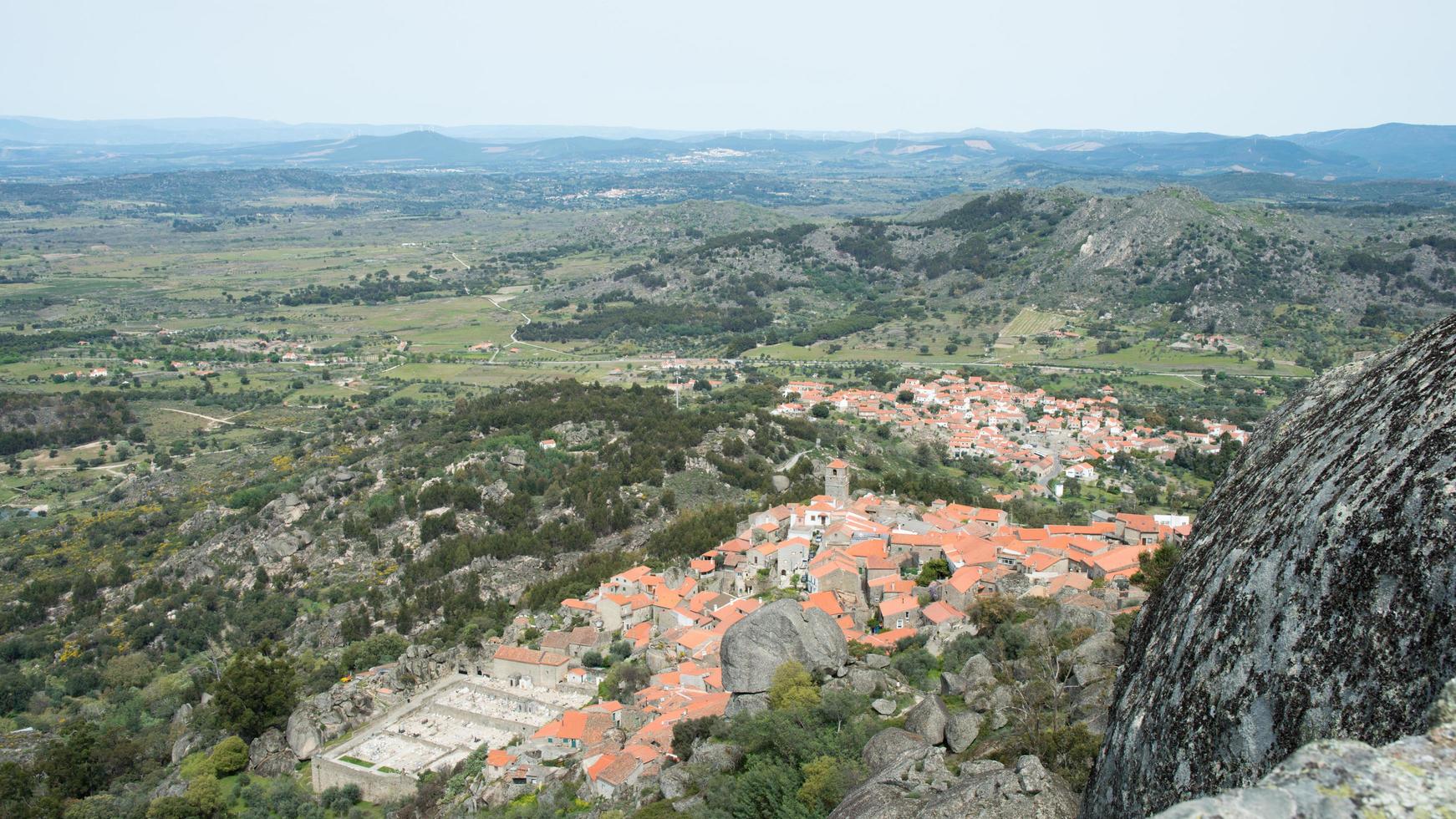 aérien vue de Monsanto, vu de le Château photo