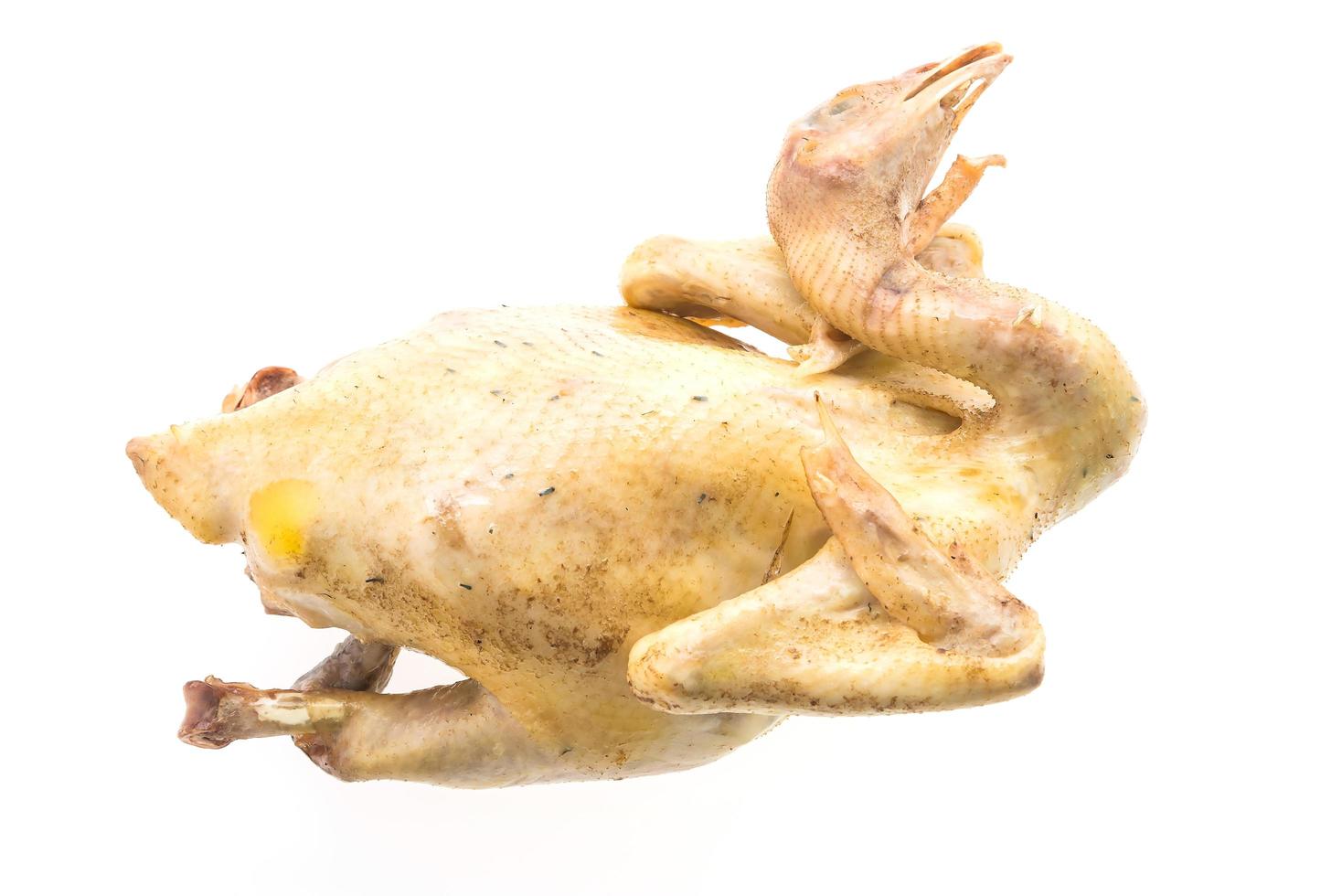 viande de poulet isolée photo