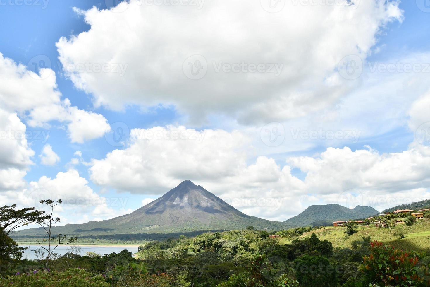 scénique volcan vue photo