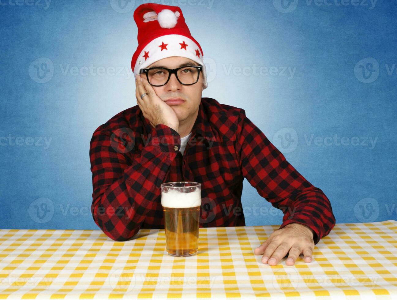 homme avec le Bière photo