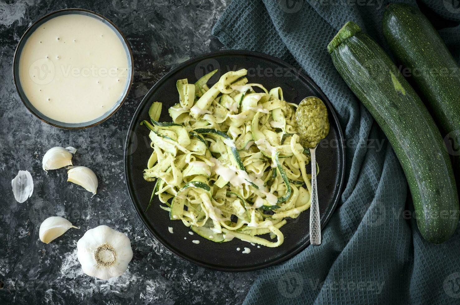 crémeux Zucchini Pesto photo