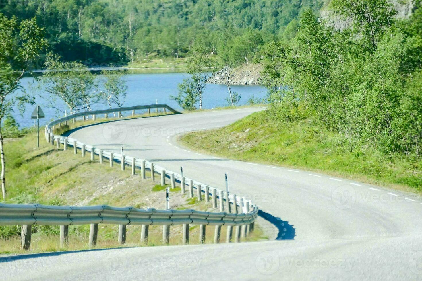 vue panoramique sur la route photo