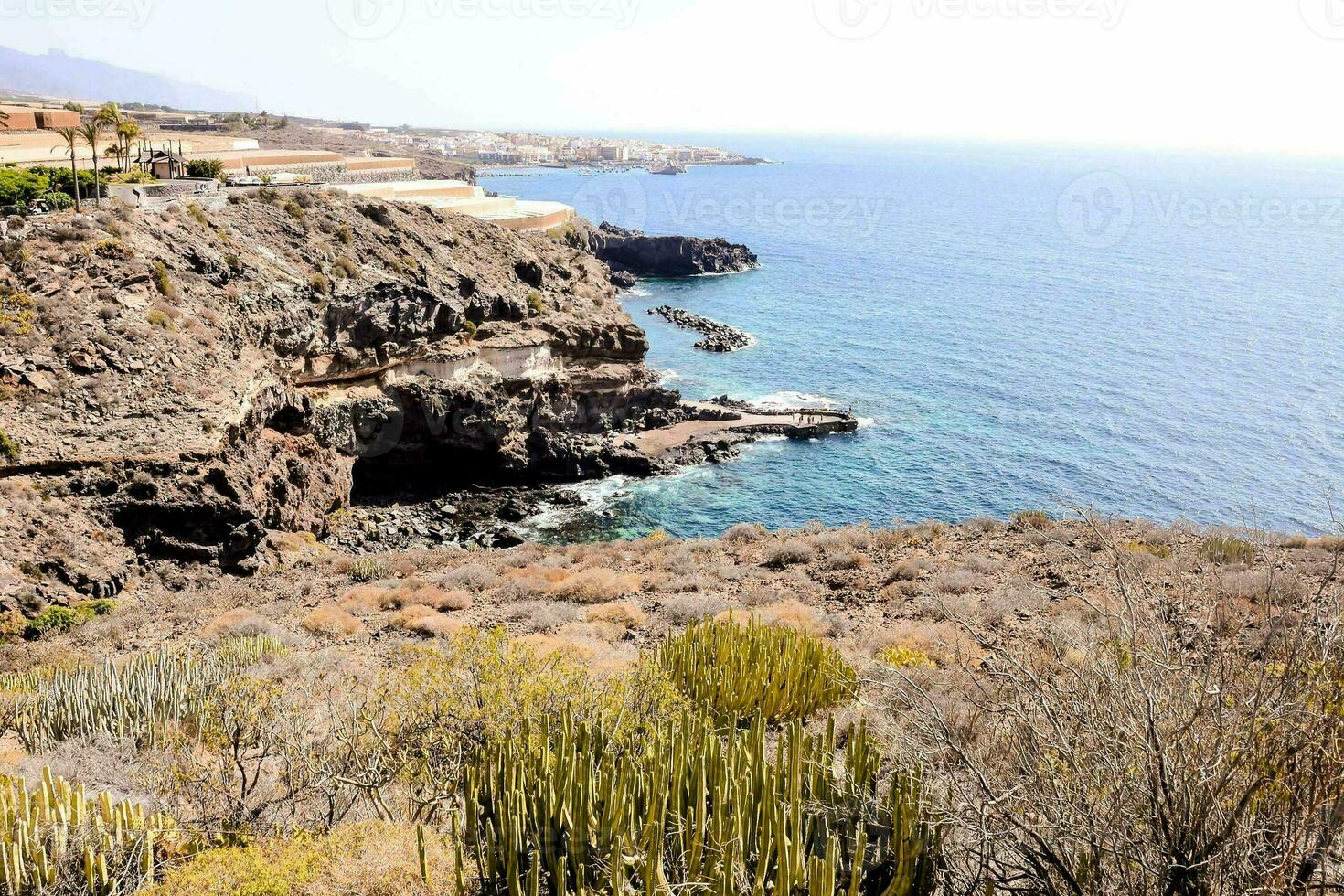 vue panoramique sur l'océan photo